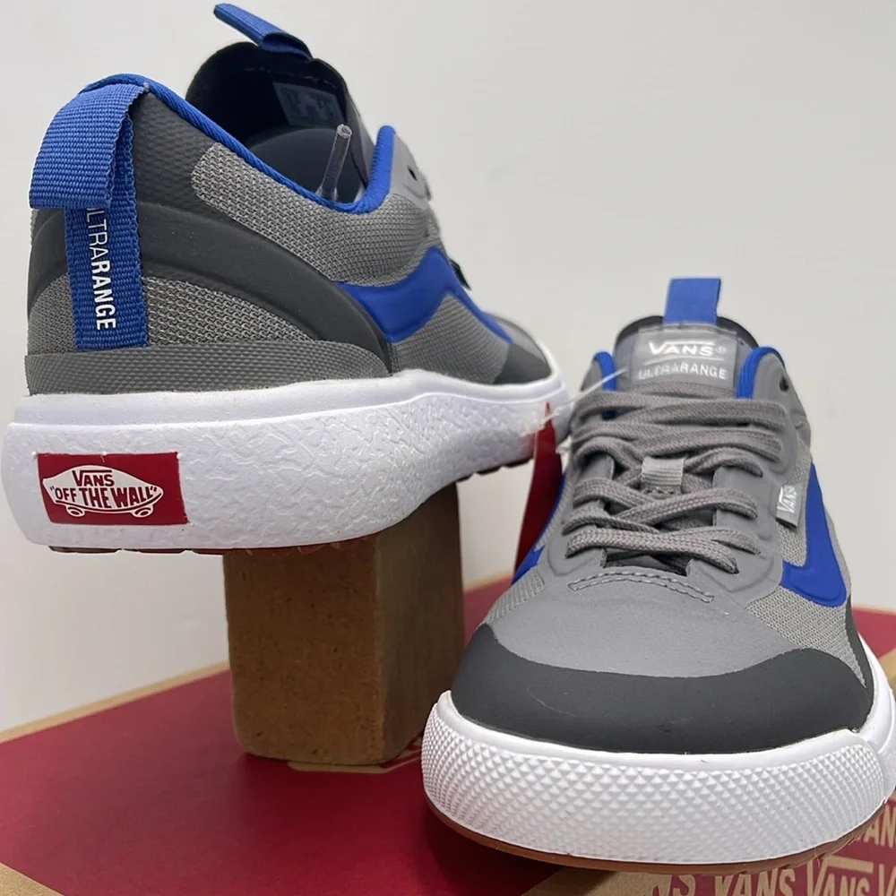 Vans Men’s Gray and Blue Sneakers Ultrarange Exo
Gray/True White VN0A4U1KBGJ - Picture 10 of 16